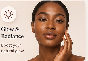 Dark-skinned Nigerian woman